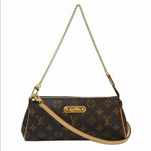 LOUIS VUITTON PochetteEva Monogram CanvasCrossbody